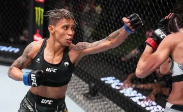 ‘Lemos swings evil hammers’: Fighters react to Amanda Lemos’ stunning knockout of Marina Rodriguez at UFC Vegas 64