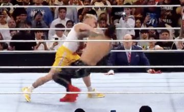 Video: Jake Paul scores 2 ‘knockouts’ in cameo with brother Logan Paul at WWE Crown Jewel
