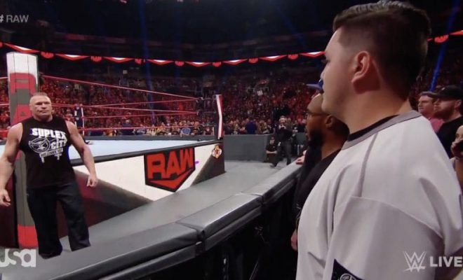 Speculation On Why Brock Lesnar Attacked Rey Mysterio On Raw