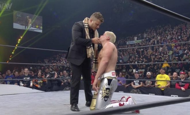Mjf Answers Cody S Challenge Says He Recruited The Butcher The Blade And The Bunny Wrestling News Wn
