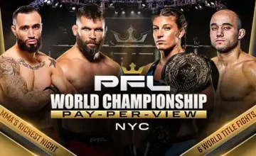 PFL World Championship pay-per-view event price revealed